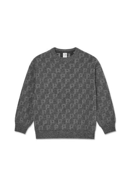 Polar Polar - George Sweater / P Pattern - Grey