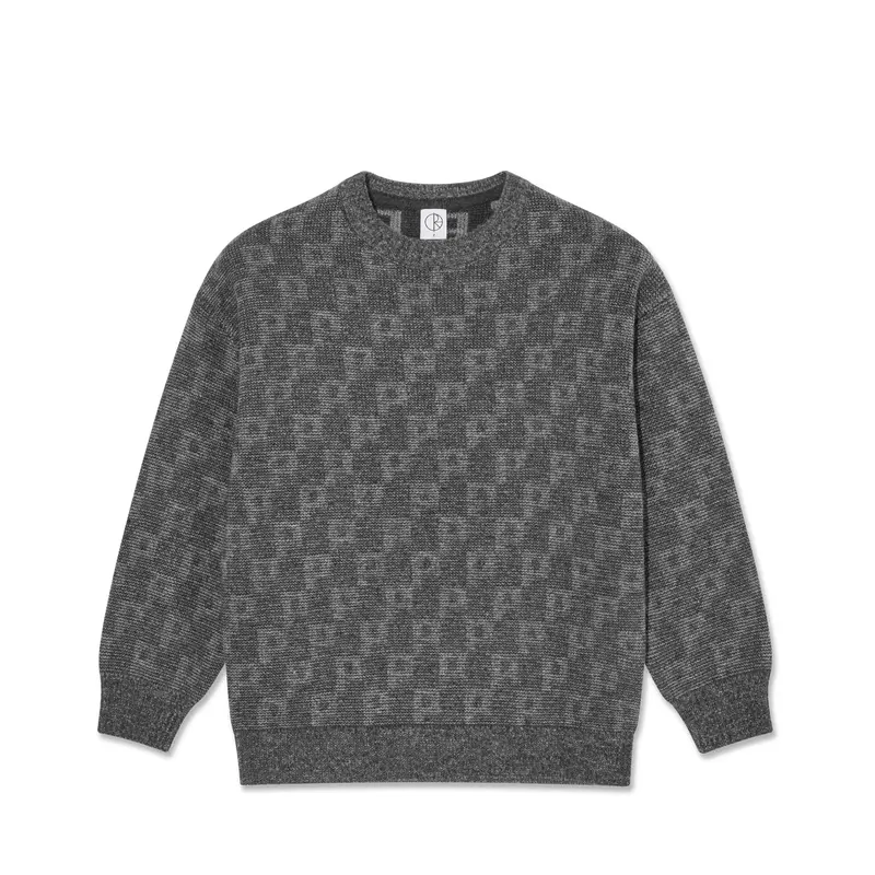 Polar Polar - George Sweater / P Pattern - Grey