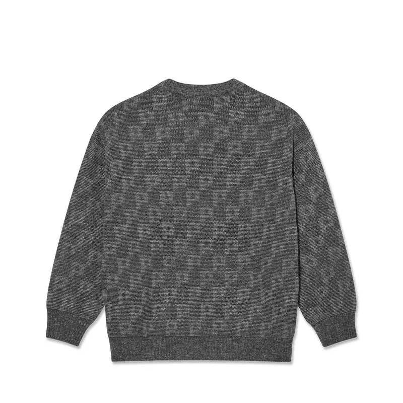 Polar Polar - George Sweater / P Pattern - Grey