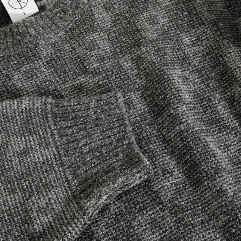 Polar Polar - George Sweater / P Pattern - Grey