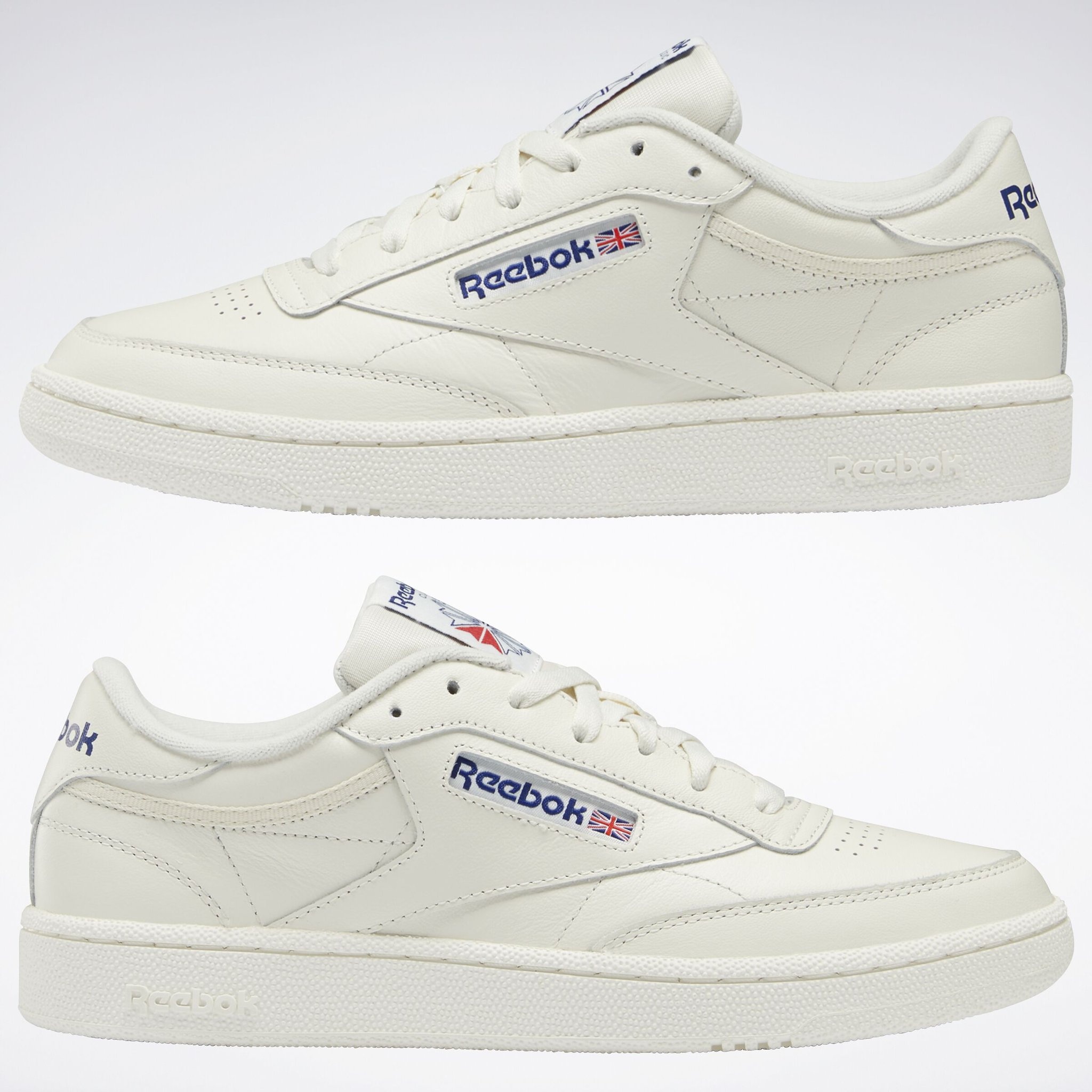 REEBOK REEBOK club c85 chalk/chalk/clacob
