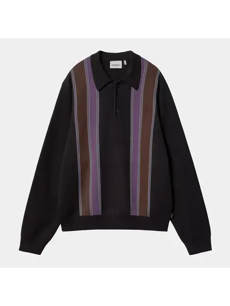 CARHARTT WIP CARHARTT WIP arlo polo - black