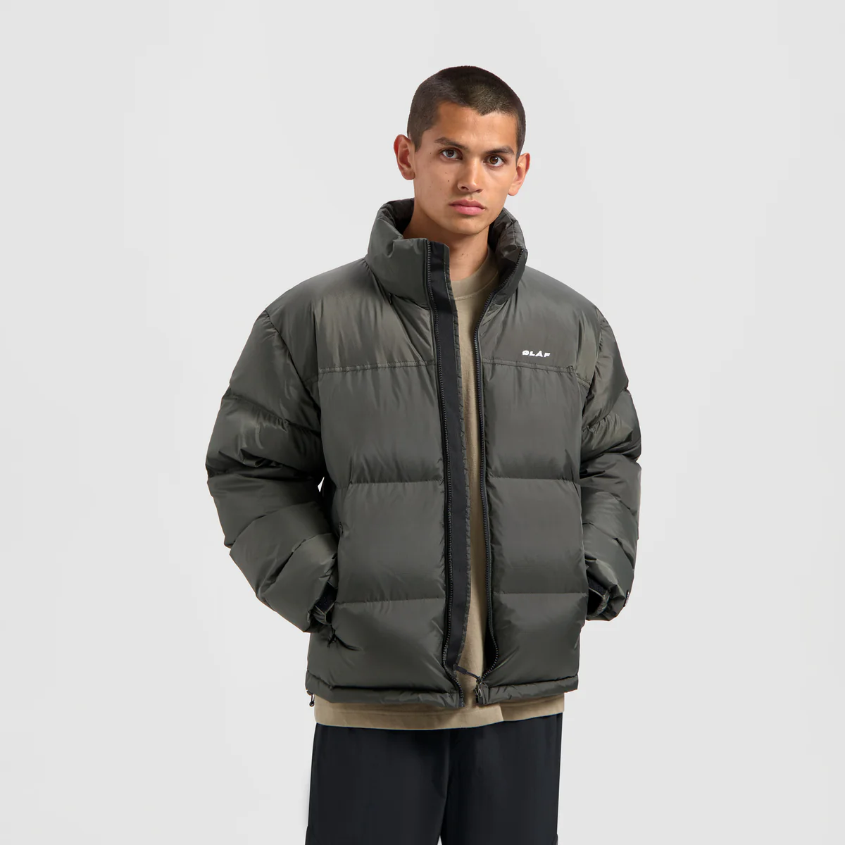 OLAF OLAF puffer jacket - charcoal