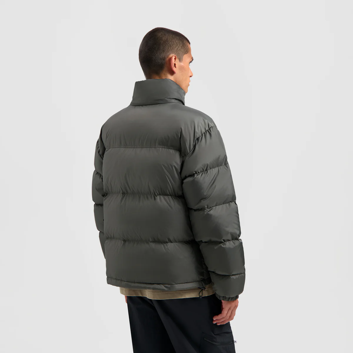 OLAF OLAF puffer jacket - charcoal