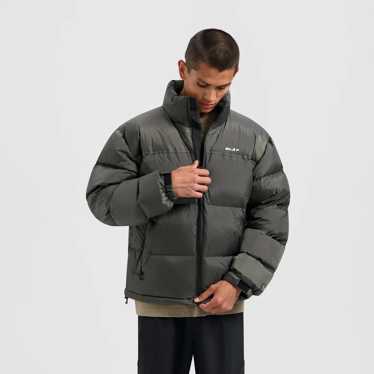 OLAF OLAF puffer jacket - charcoal