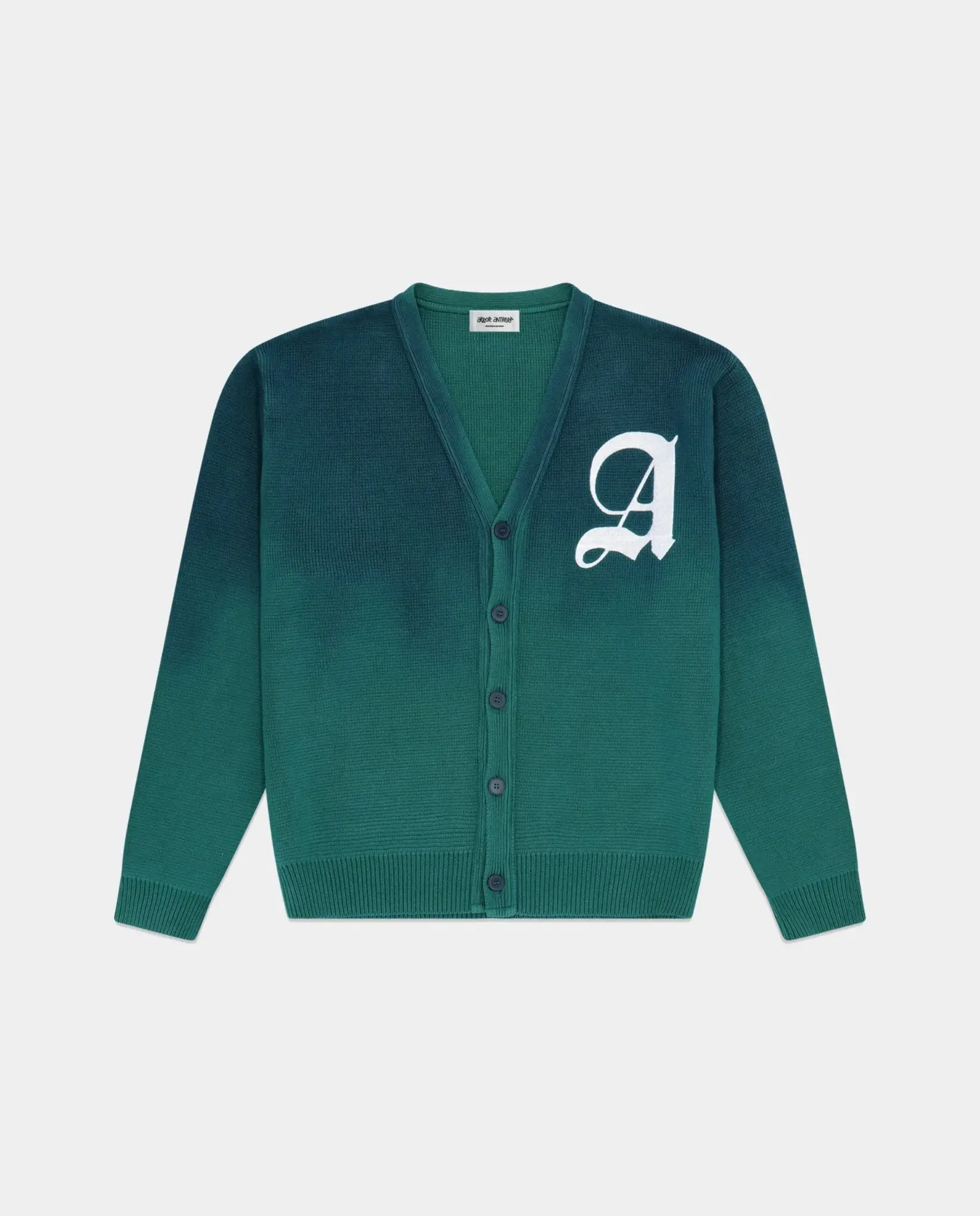 ARBOR ANTWERP ARBOR ANTWERP gradient cardigan - green