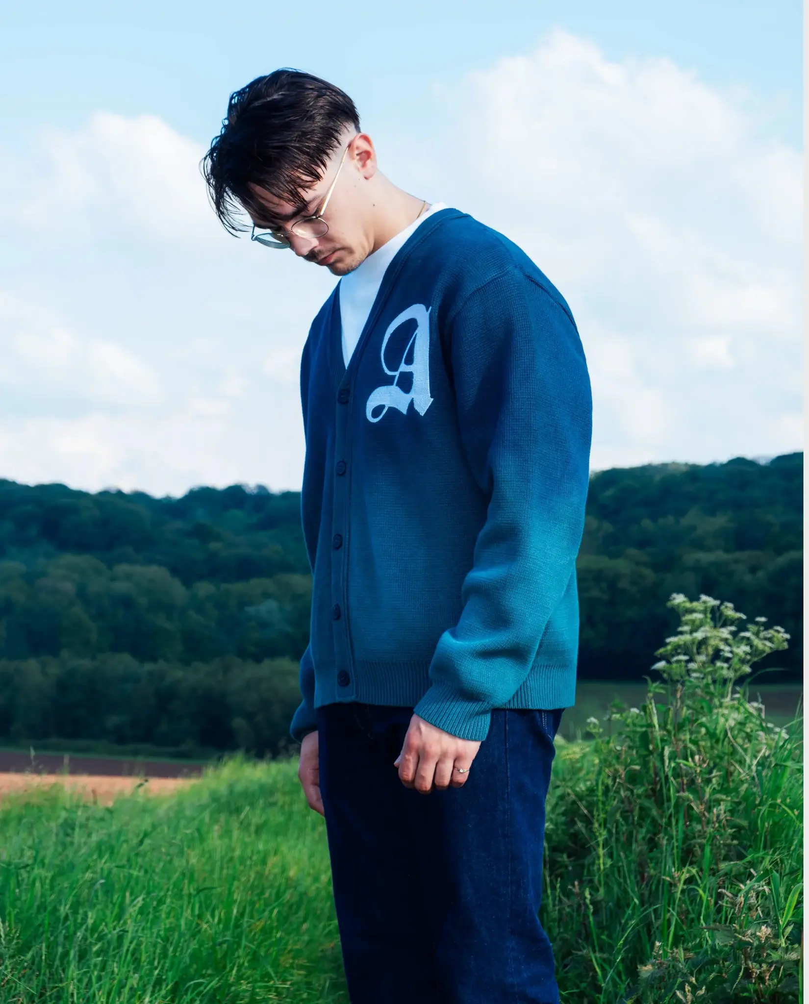 ARBOR ANTWERP ARBOR ANTWERP gradient cardigan - green