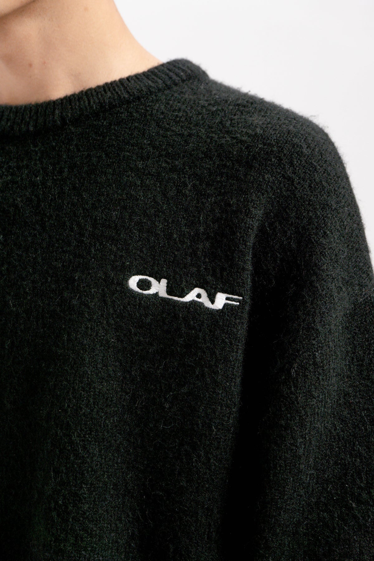 OLAF OLAF drift knitted crewneck