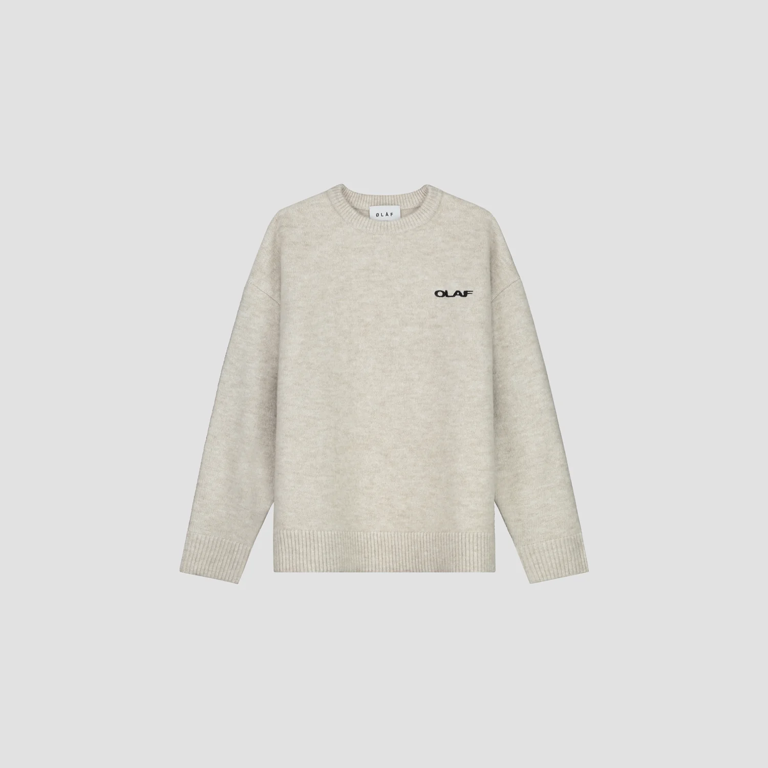 OLAF OLAF drift knitted crewneck