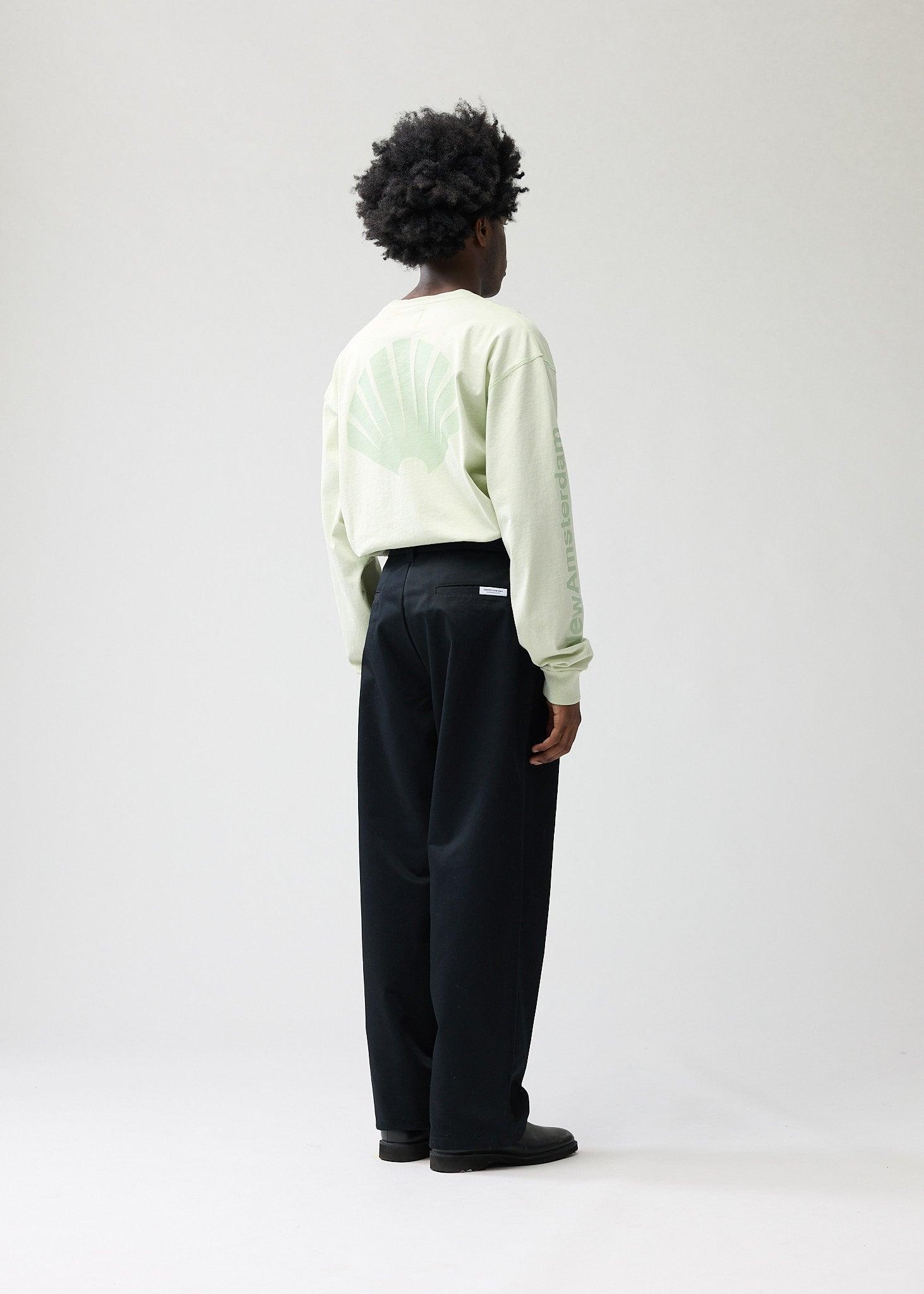 New Amsterdam NEW AMSTERDAM reworked trouser - black