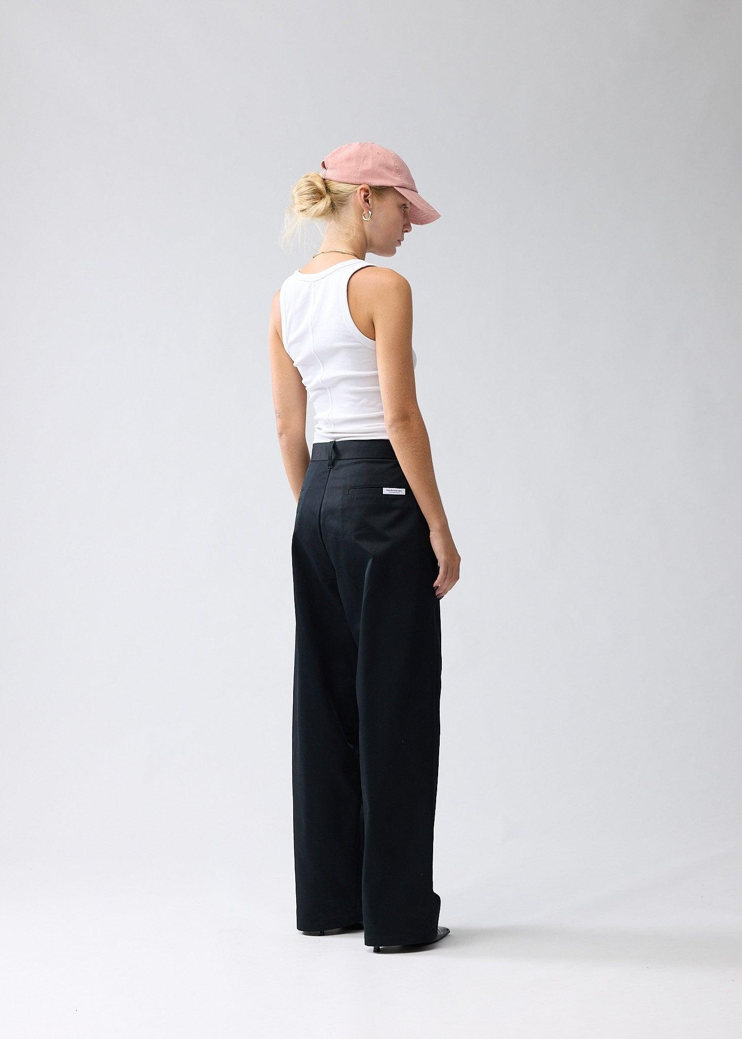 New Amsterdam NEW AMSTERDAM reworked trouser - black