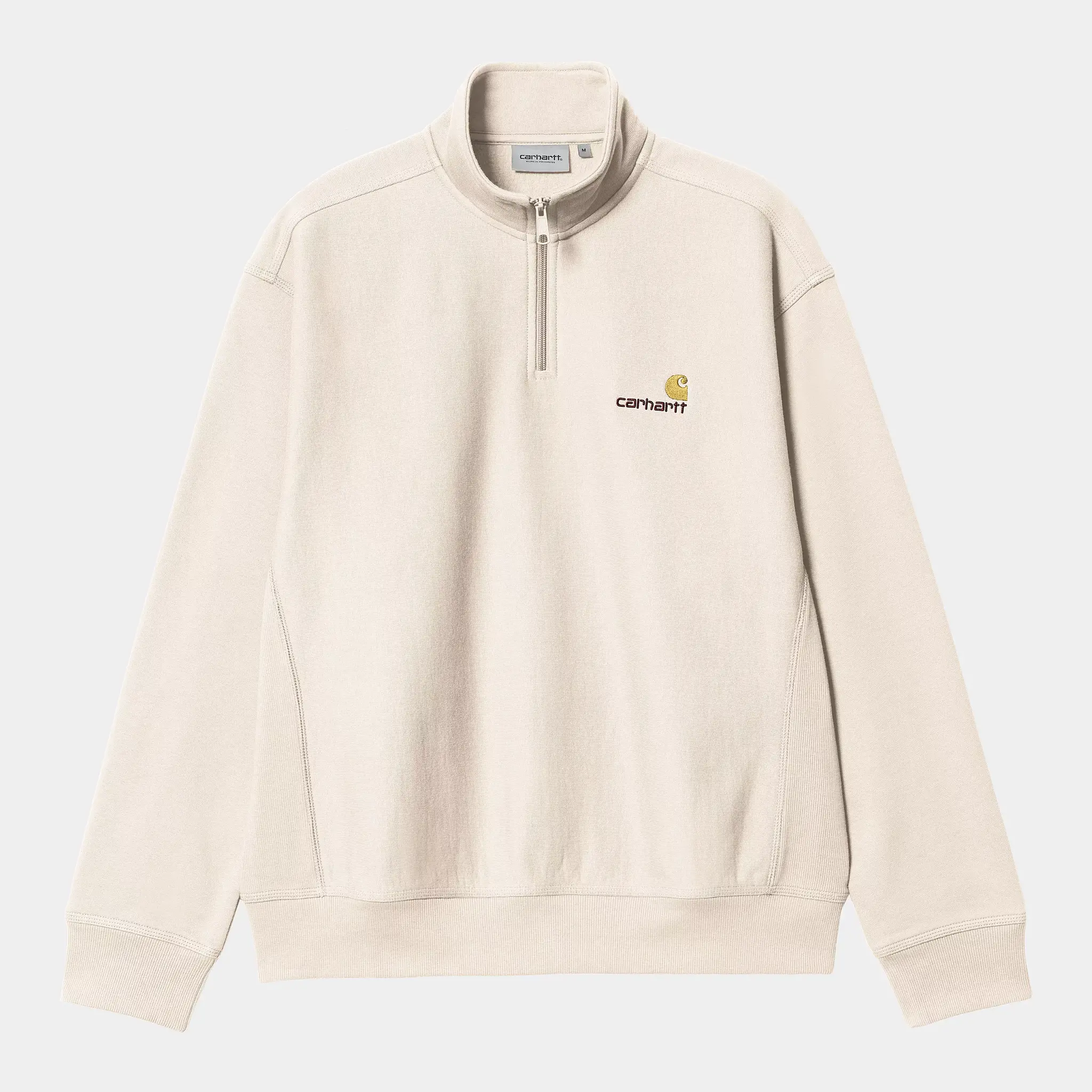 CARHARTT WIP CARHARTT WIP half zip american script - moonbeam