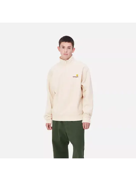 CARHARTT WIP CARHARTT WIP half zip american script - moonbeam