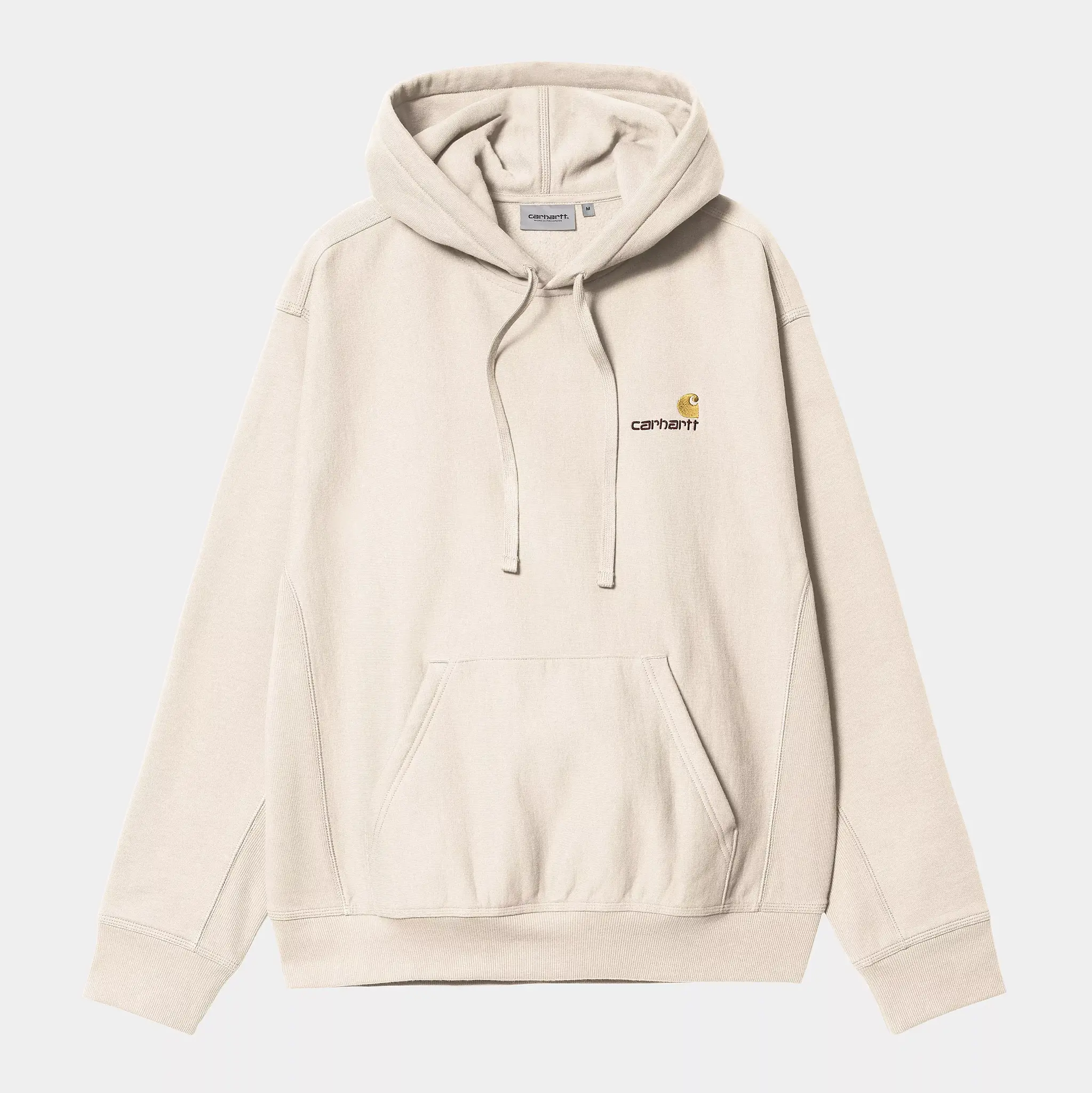 CARHARTT WIP CARHARTT WIP hooded american script - moonbeam