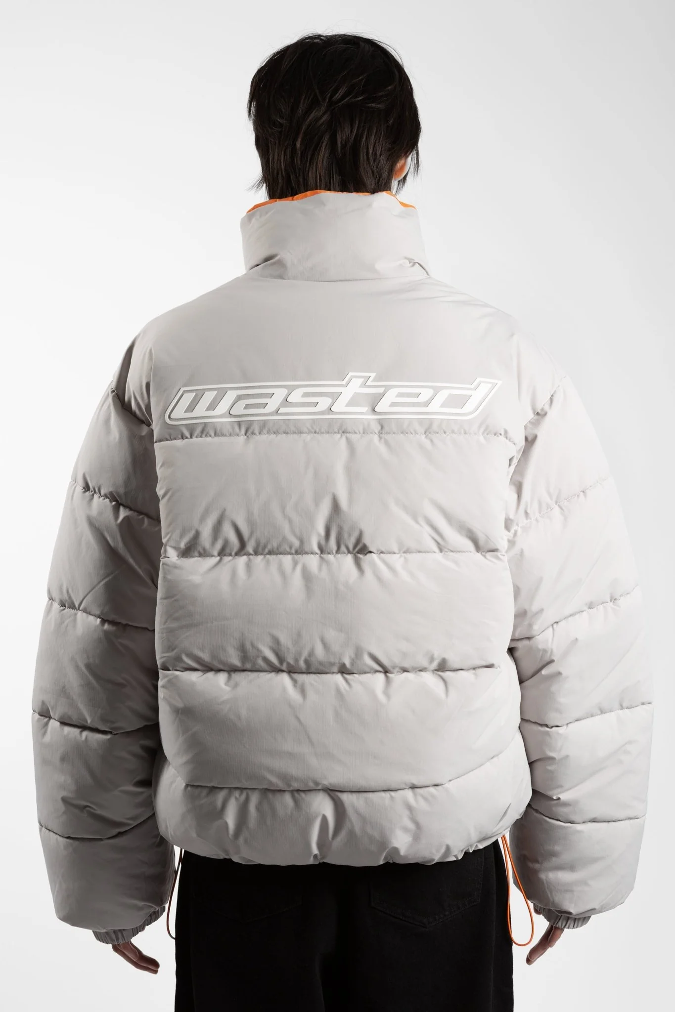 WASTED PARIS WASTED PARIS pulse puffer jacket - silver