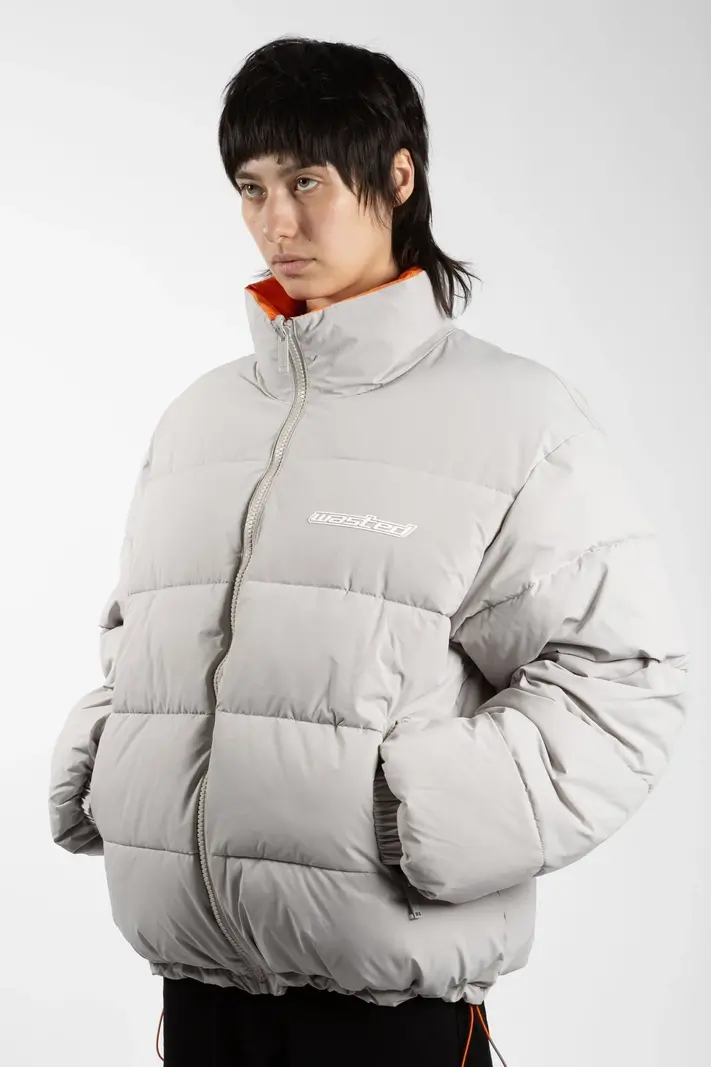 WASTED PARIS WASTED PARIS pulse puffer jacket - silver