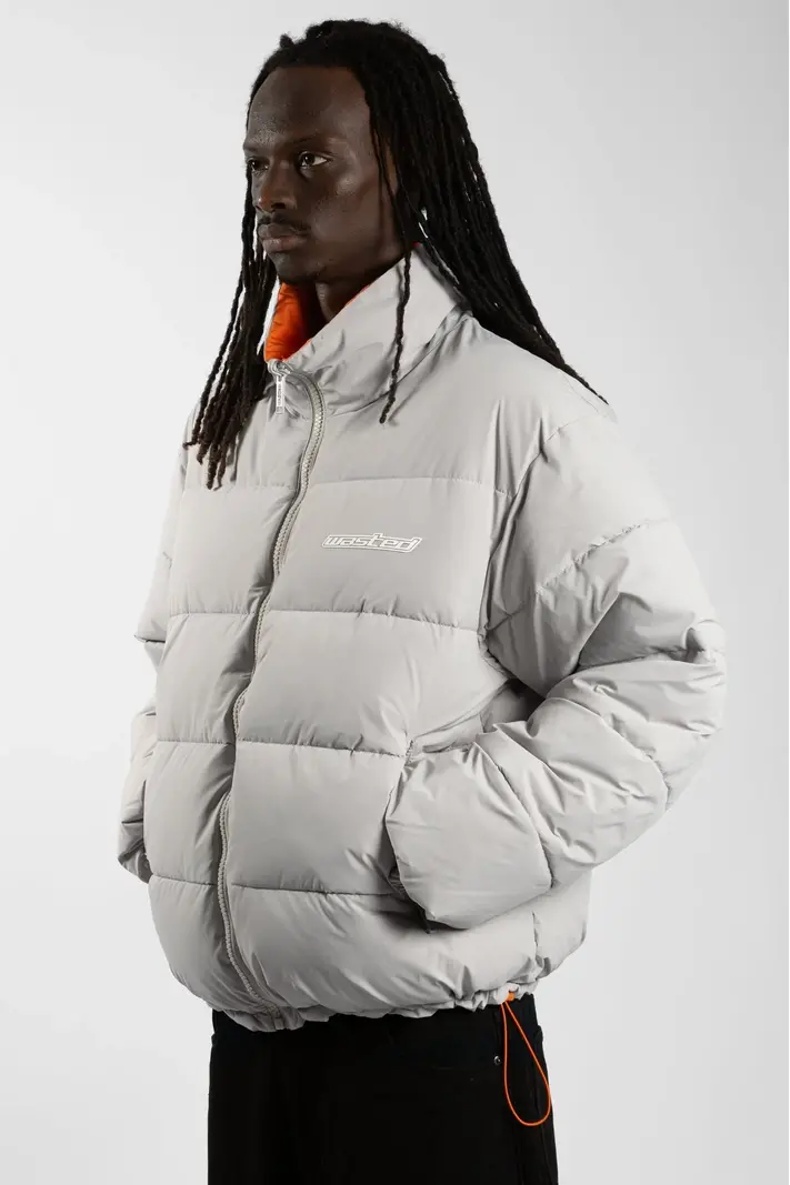 WASTED PARIS WASTED PARIS pulse puffer jacket - silver
