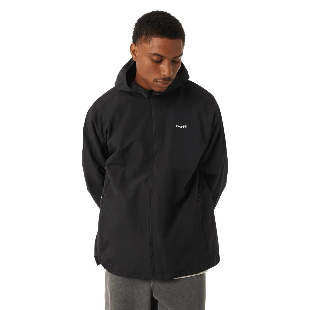 HUF HUF set shell jacket - black