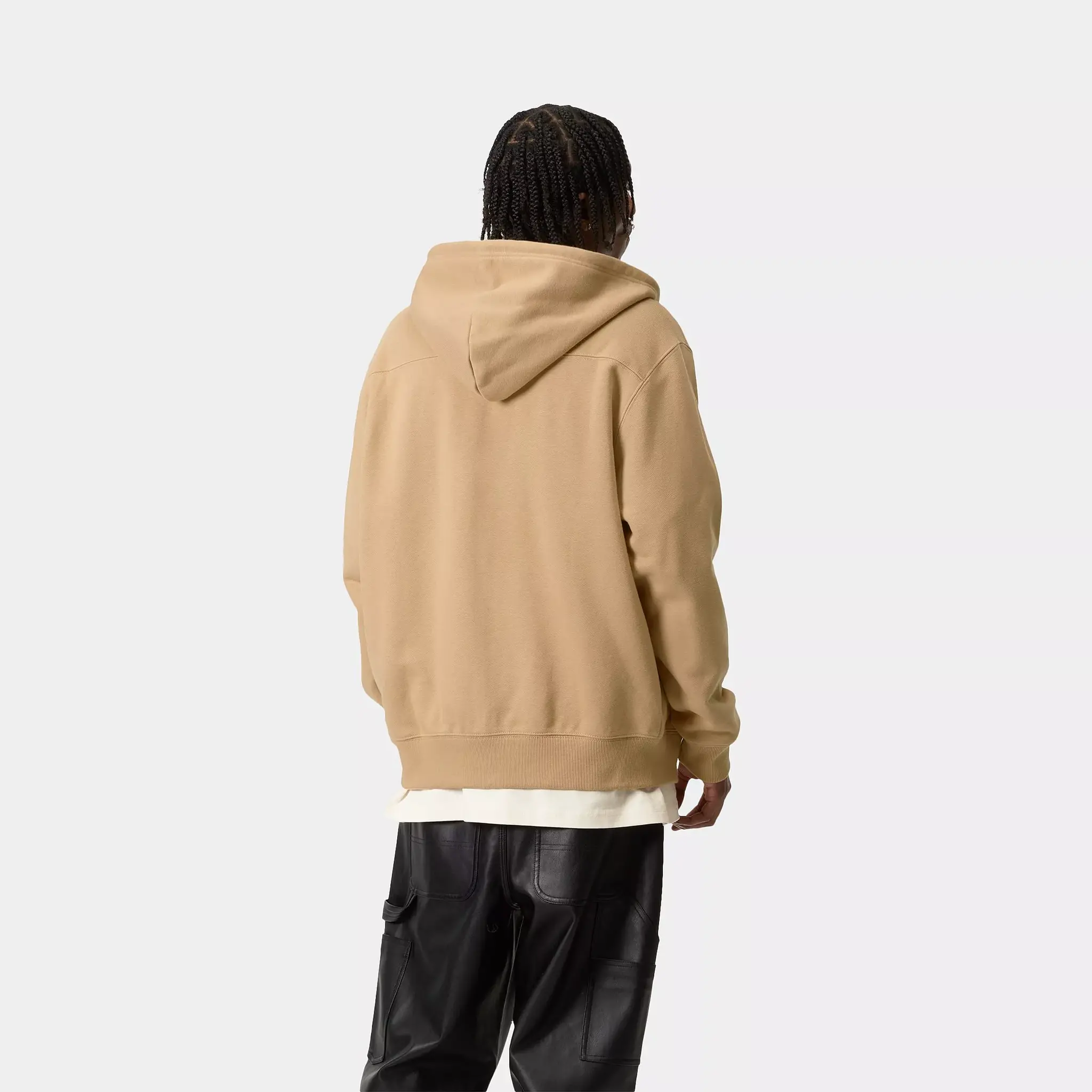 CARHARTT WIP CARHARTT WIP hooded eldon sweat jacket -brown