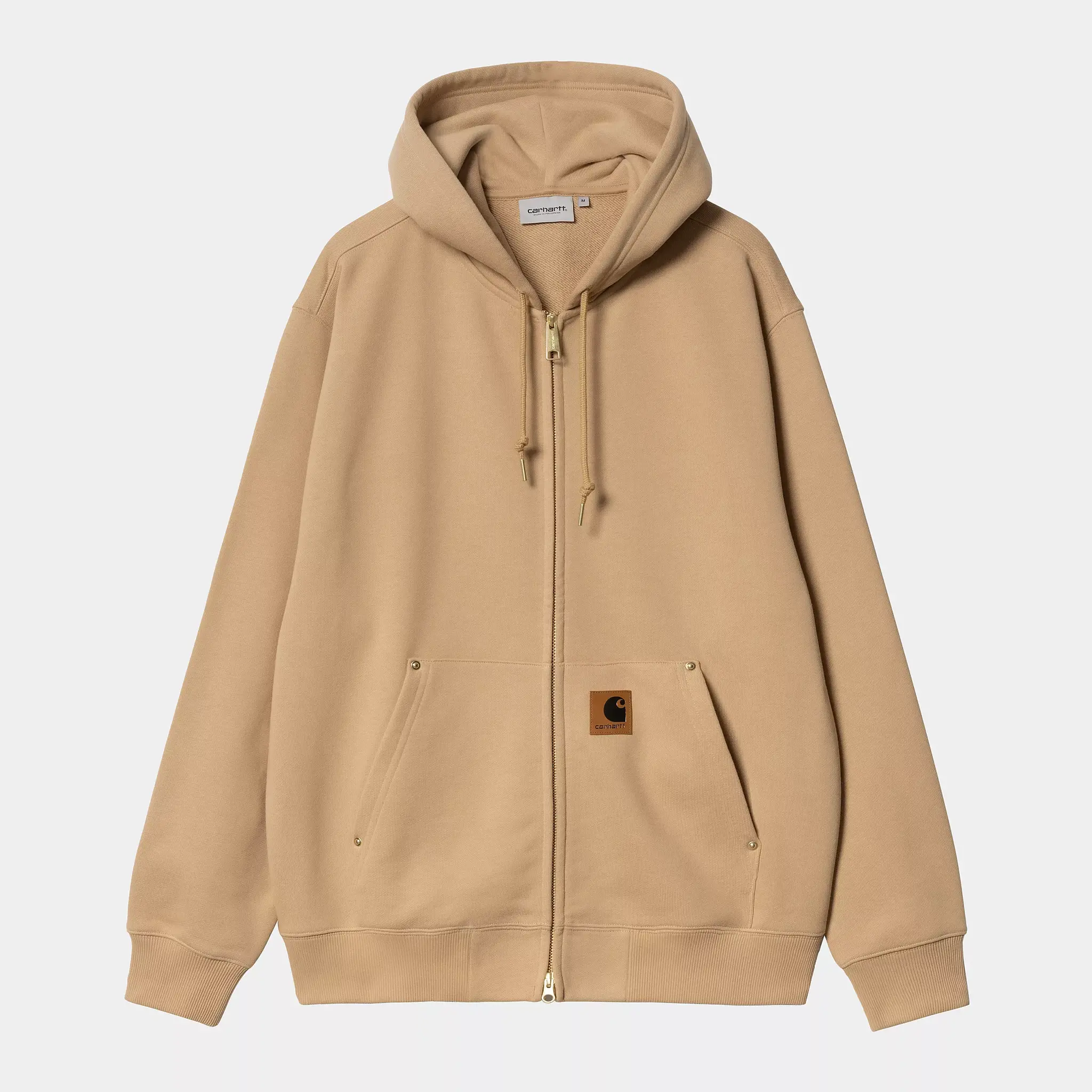 CARHARTT WIP CARHARTT WIP hooded eldon sweat jacket -brown
