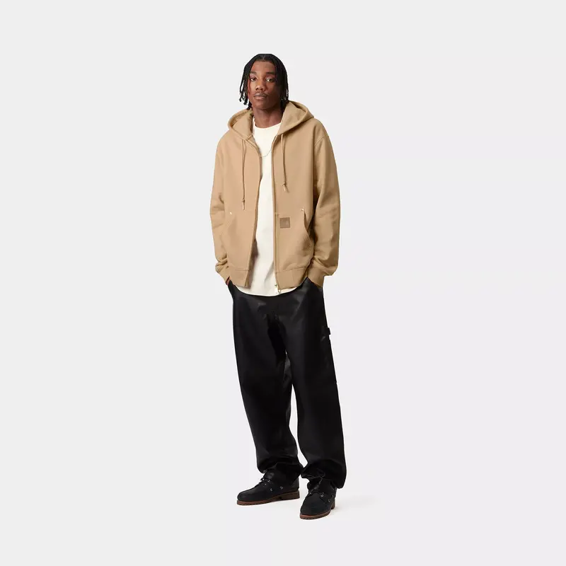 CARHARTT WIP CARHARTT WIP hooded eldon sweat jacket -brown