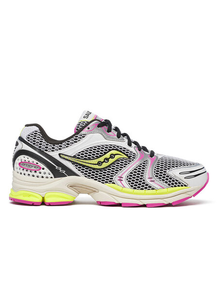 SAUCONY SAUCONY progrid triumph 4 - white/fluo