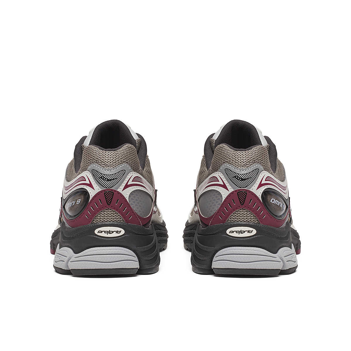 SAUCONY SAUCONY PROGRID OMNI 9 - TAN/MAROON