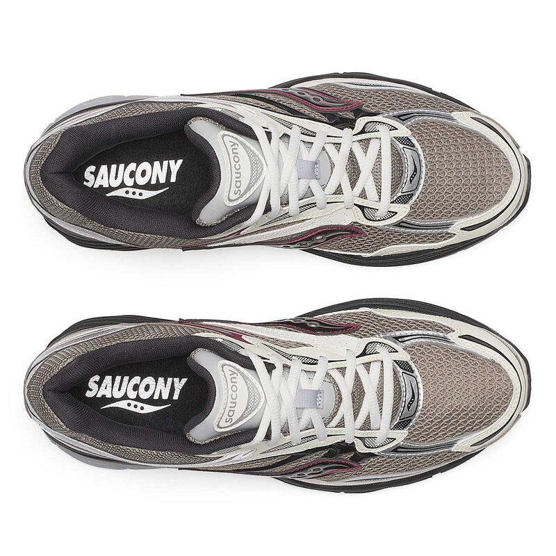 SAUCONY SAUCONY PROGRID OMNI 9 - TAN/MAROON