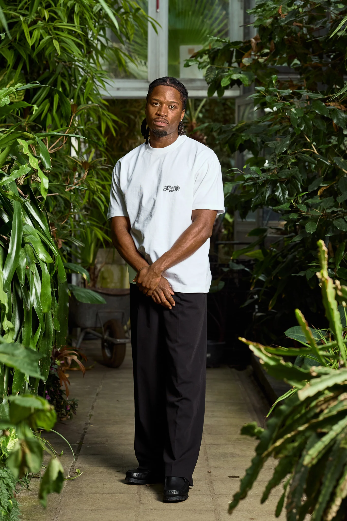 ARBOR ANTWERP ARBOR ANTWERP orange poppy shirt