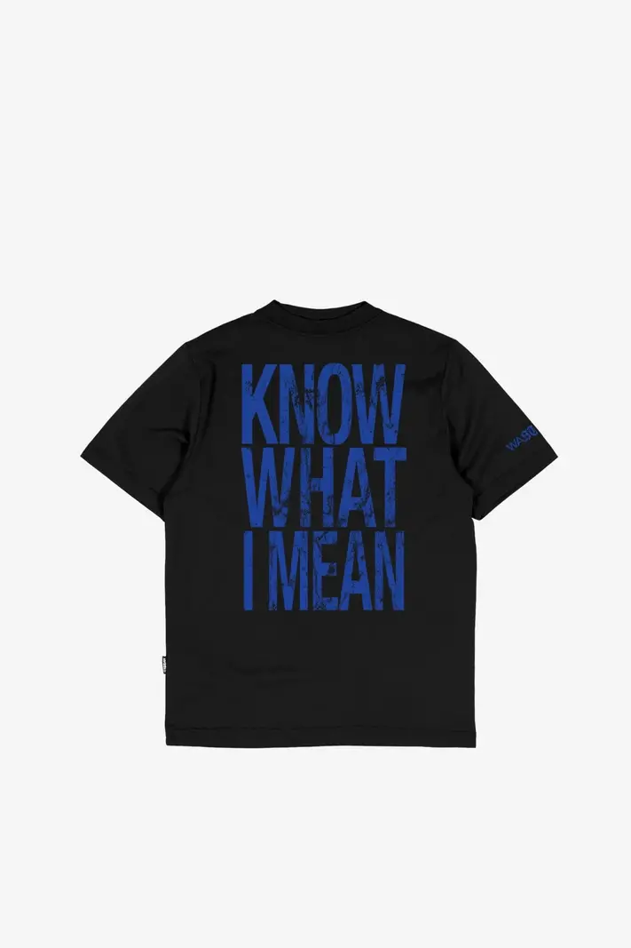 WASTED PARIS WASTED PARIS know what i mean t-shirt