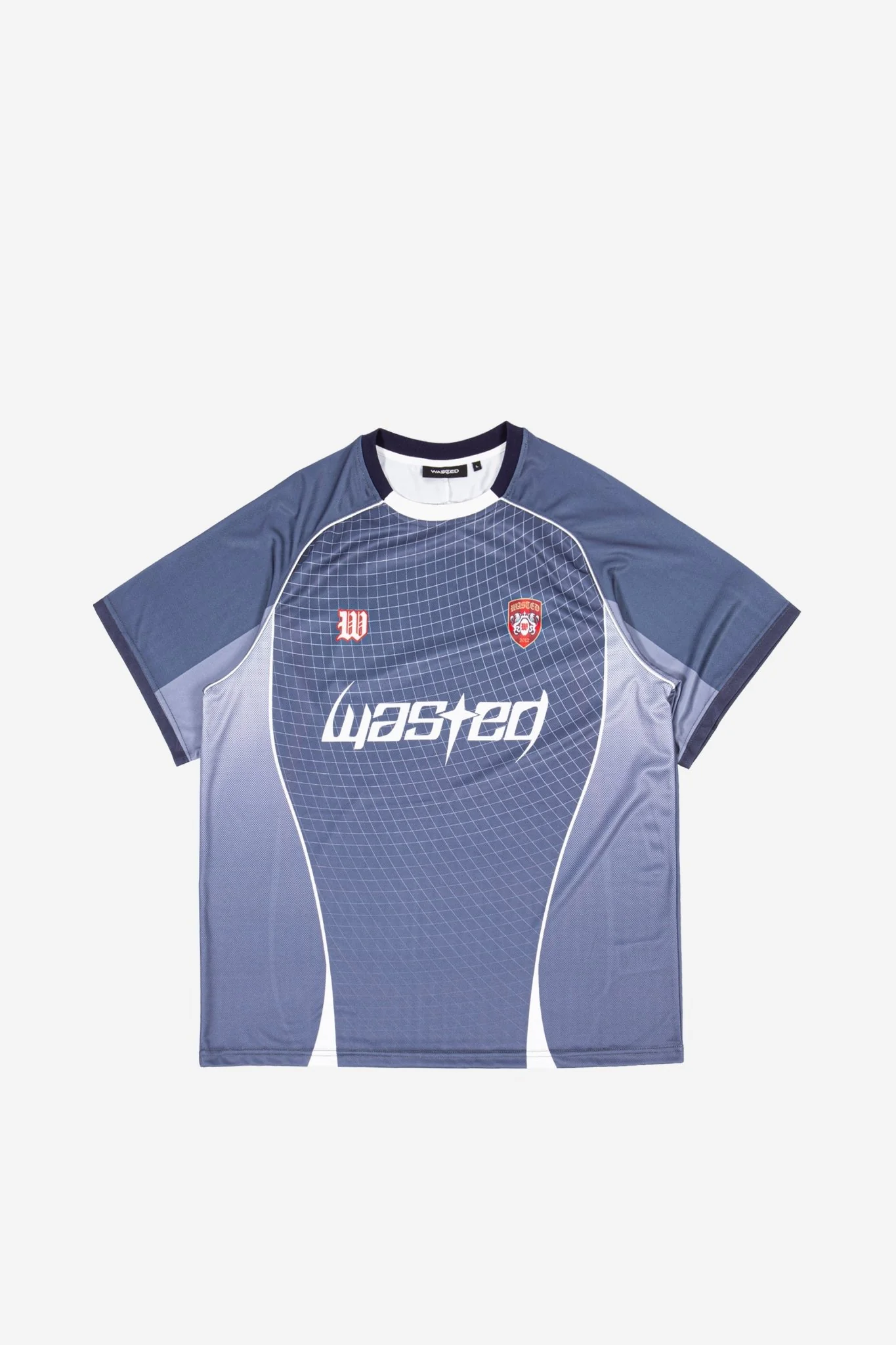 WASTED PARIS WASTED PARIS spine football jersey - ash blue