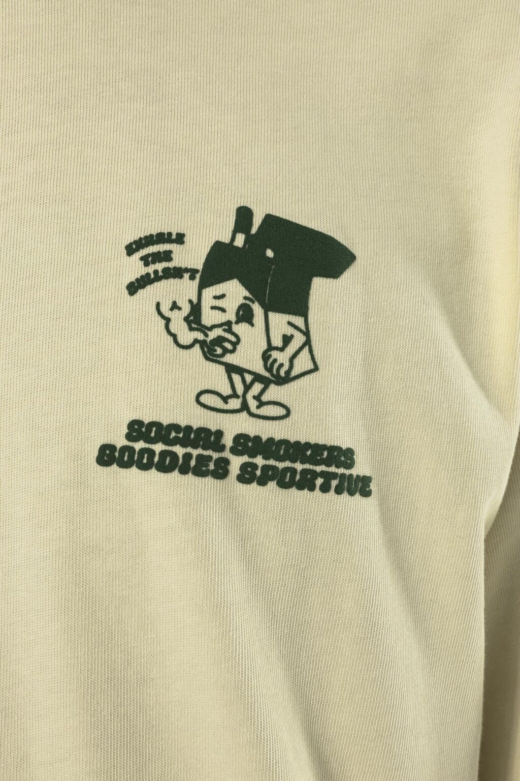GOODIES SPORTIVE GOODIES SPORTIVE social smokers tee