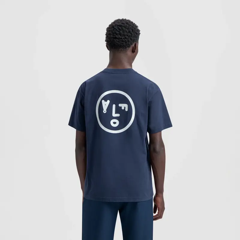 OLAF OLAF face tee - navy