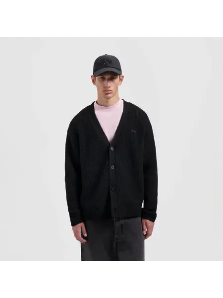 OLAF OLAF signature knitted cardigan - black