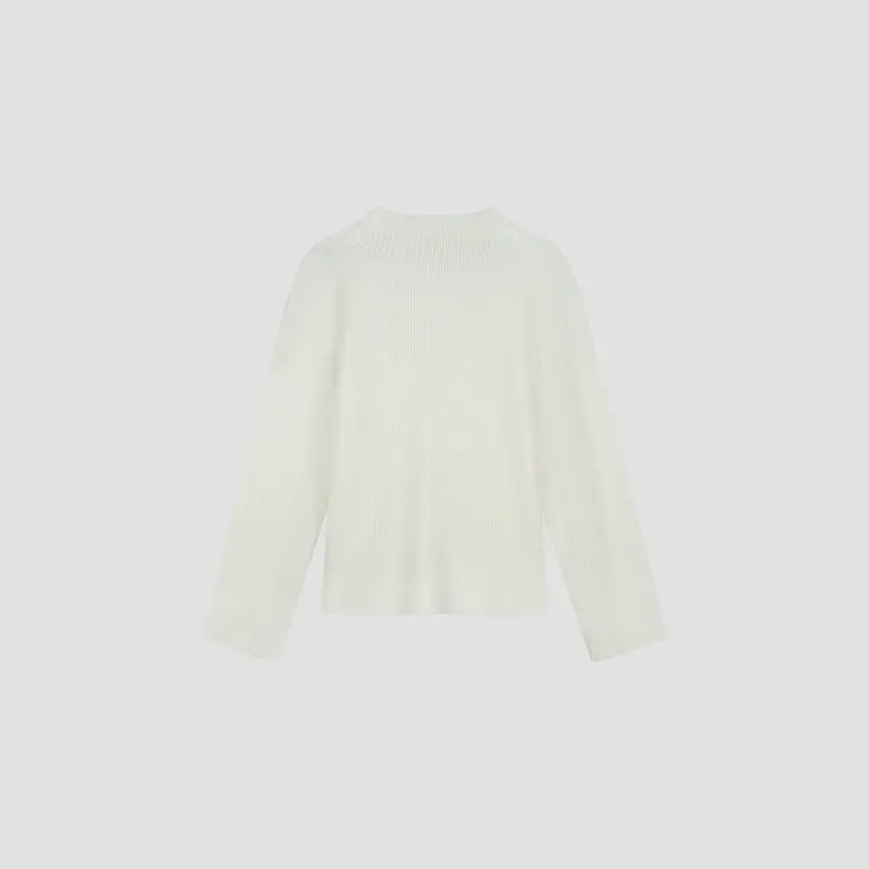 OLAF OLAF signature knitter crewneck - white