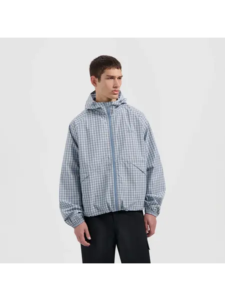 OLAF OLAF checked windbreaker