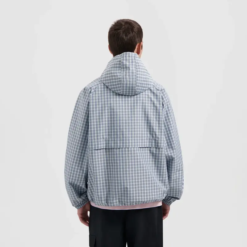 OLAF OLAF checked windbreaker