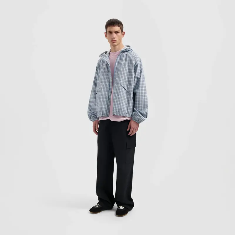 OLAF OLAF checked windbreaker