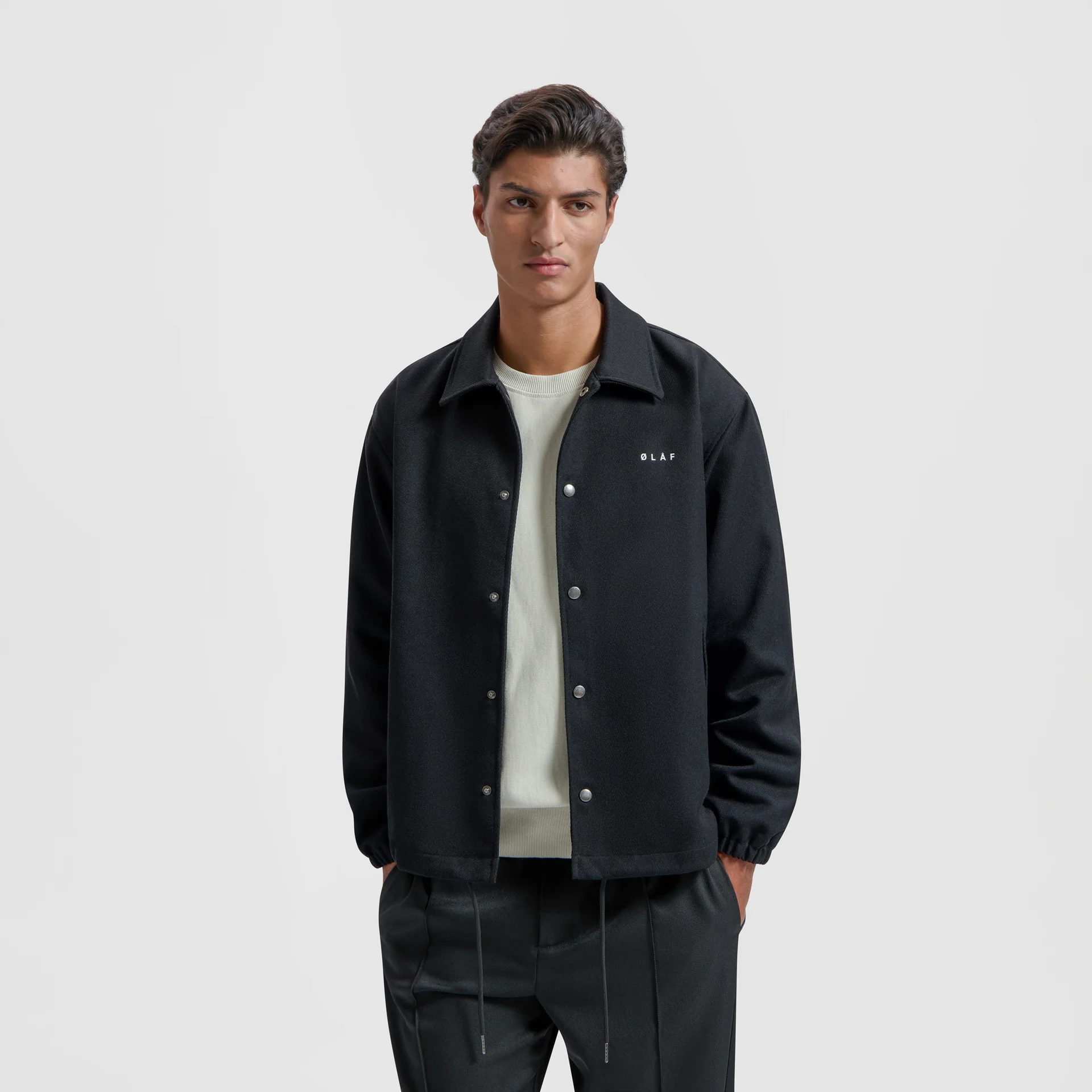 OLAF OLAF coach jacket - black