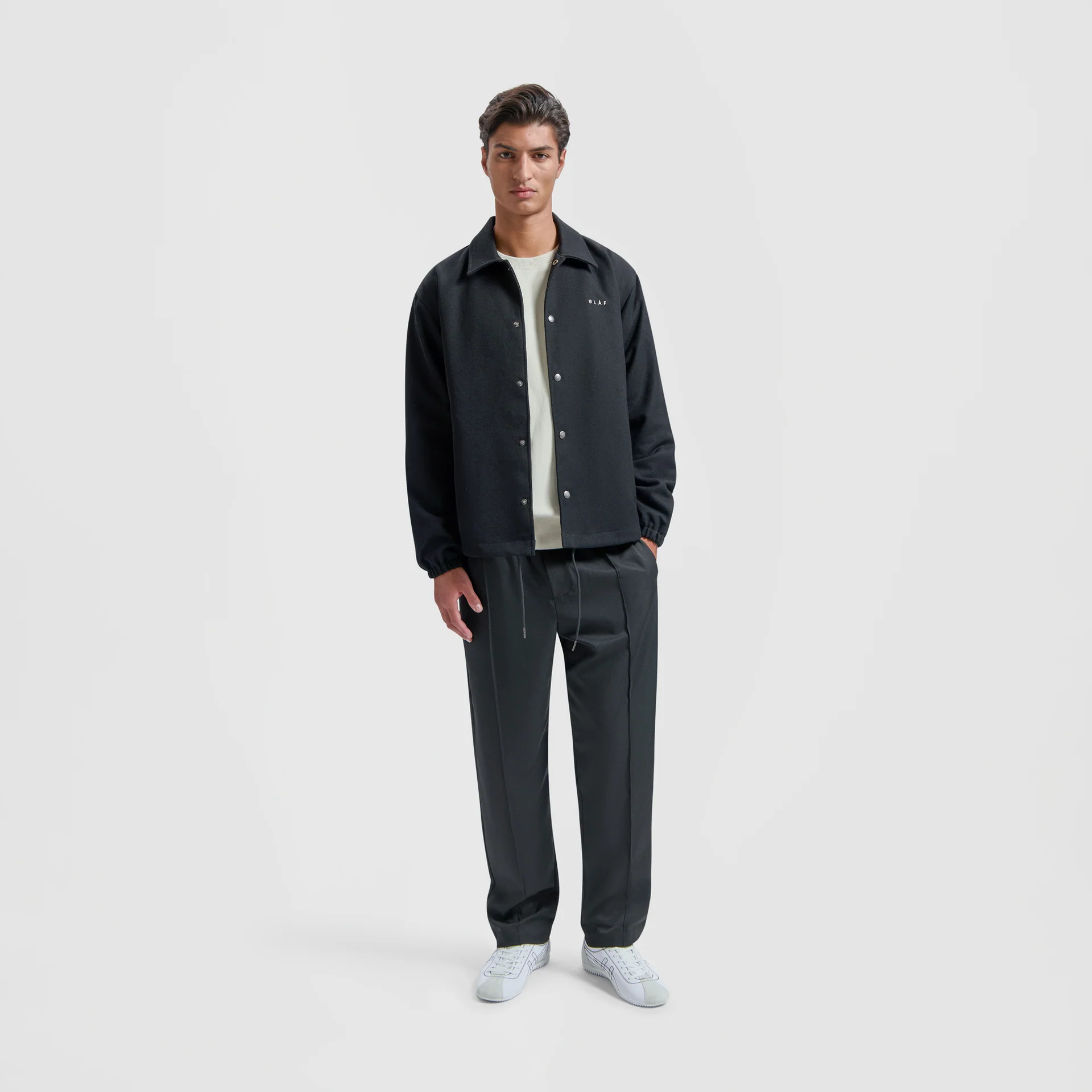 OLAF OLAF coach jacket - black