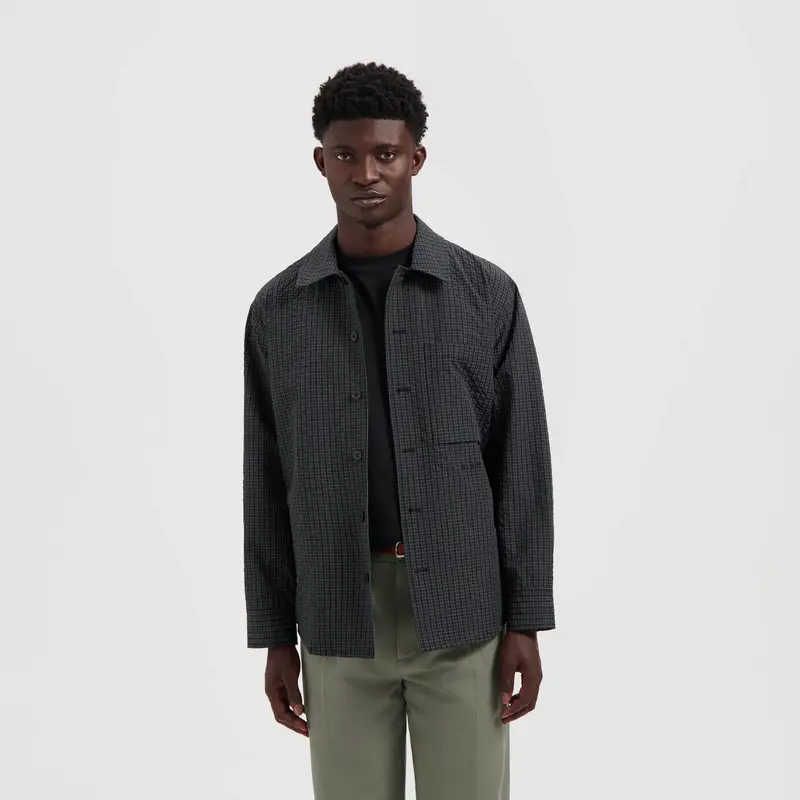 OLAF OLAF ripstop overshirt - black