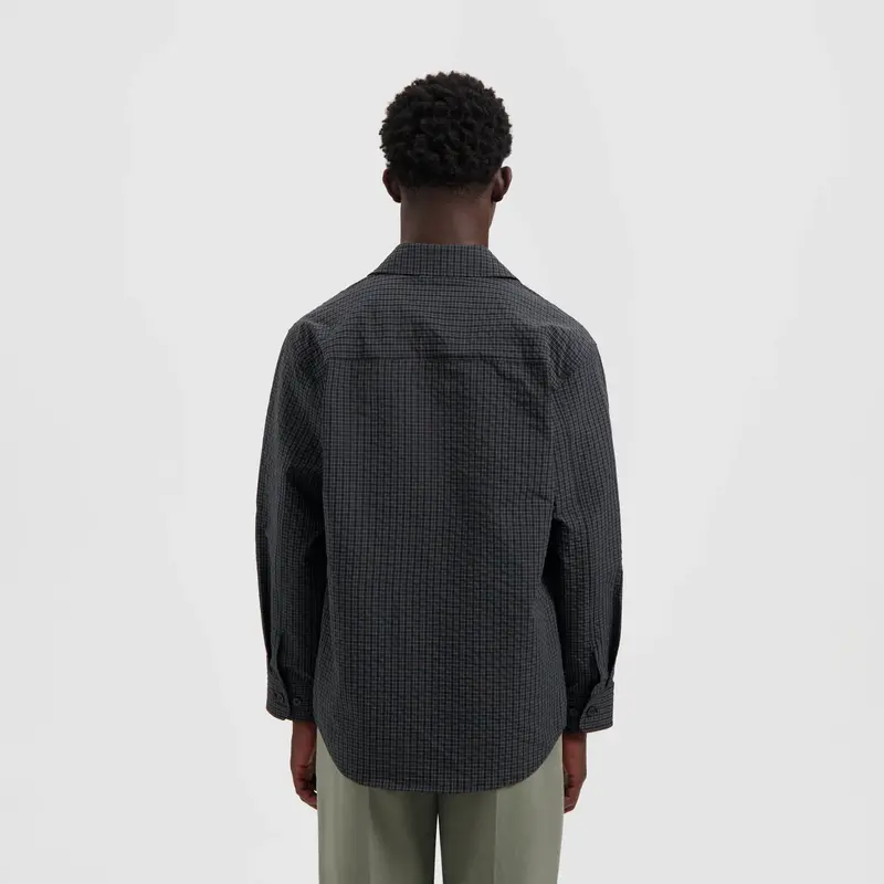 OLAF OLAF ripstop overshirt - black