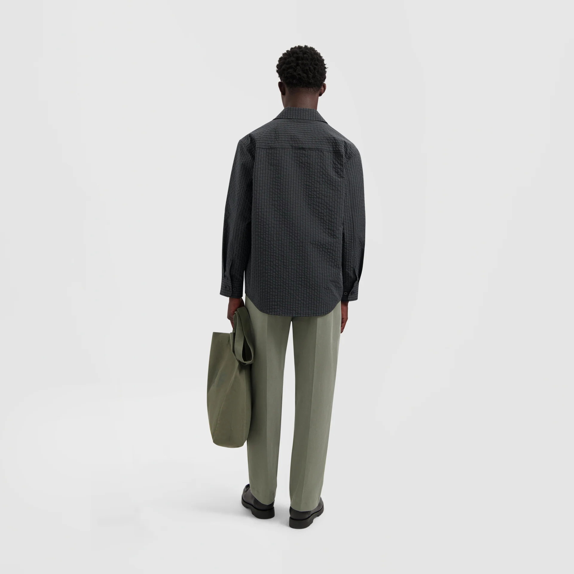 OLAF OLAF ripstop overshirt - black