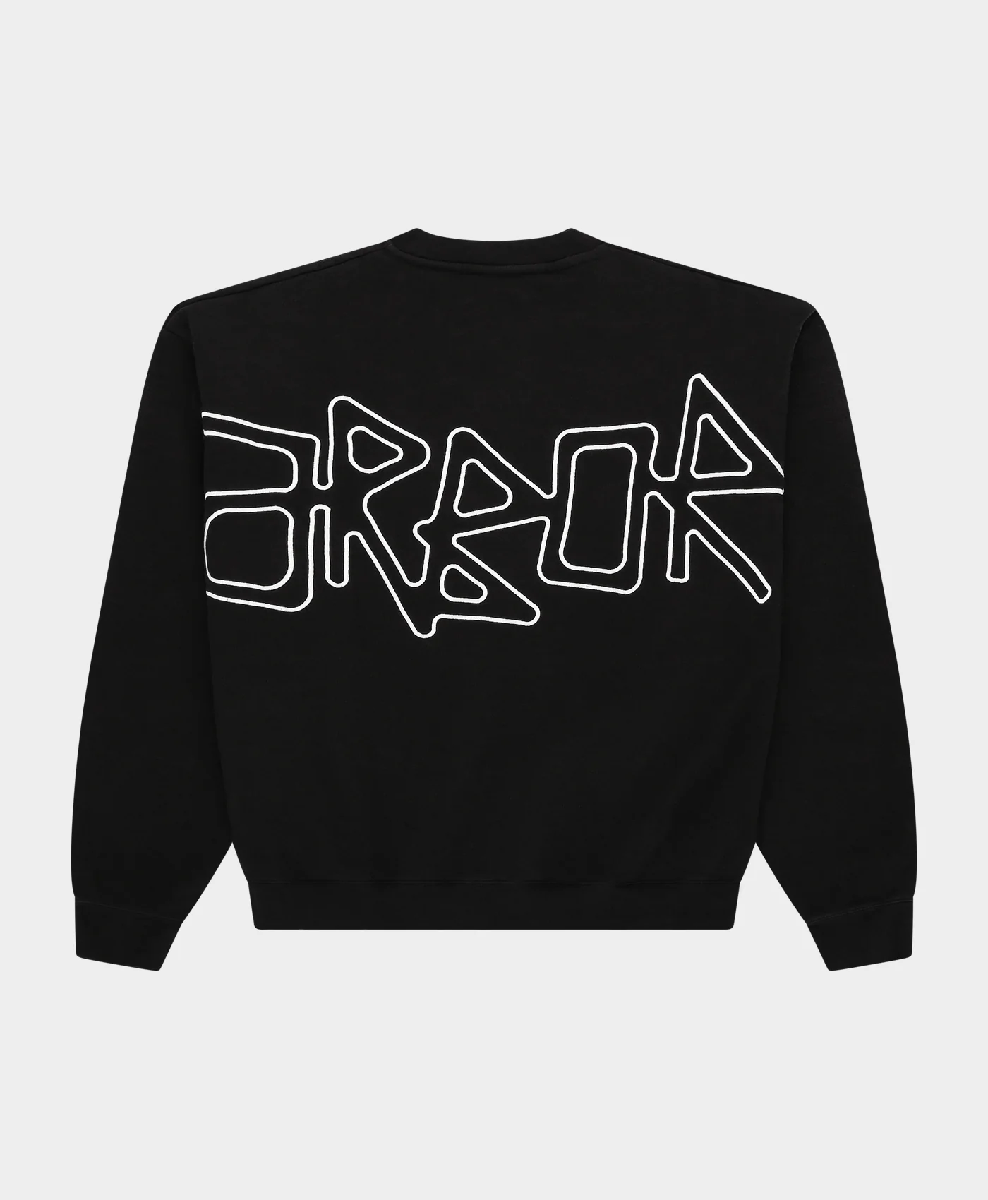 ARBOR ANTWERP ARBOR ANTWERP logo crewneck - black