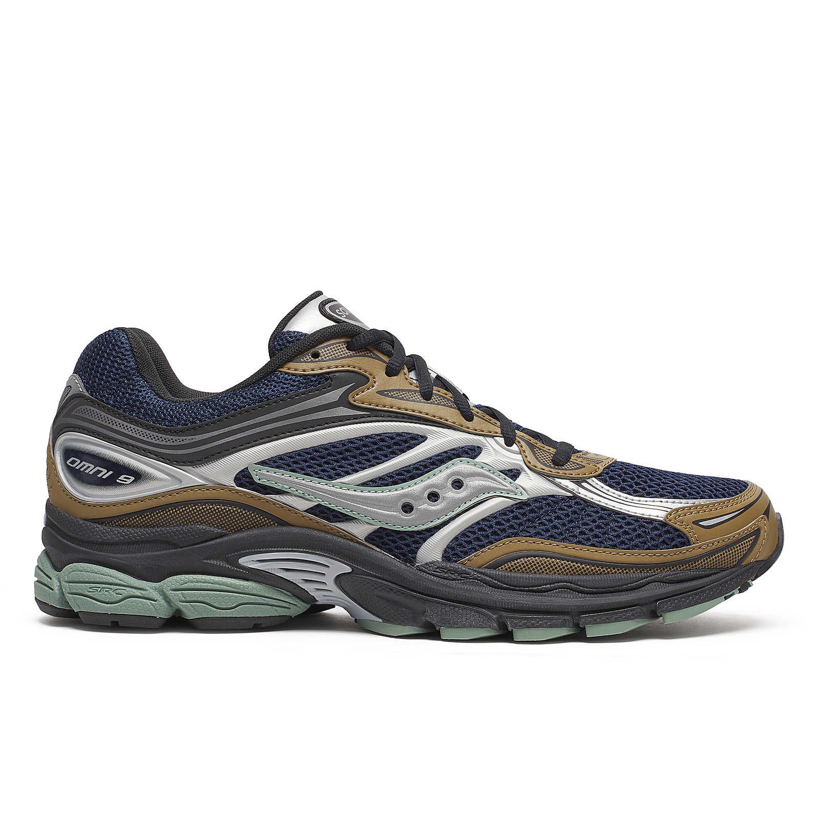 SAUCONY SAUCONY progrid omni 9 - brown/navy