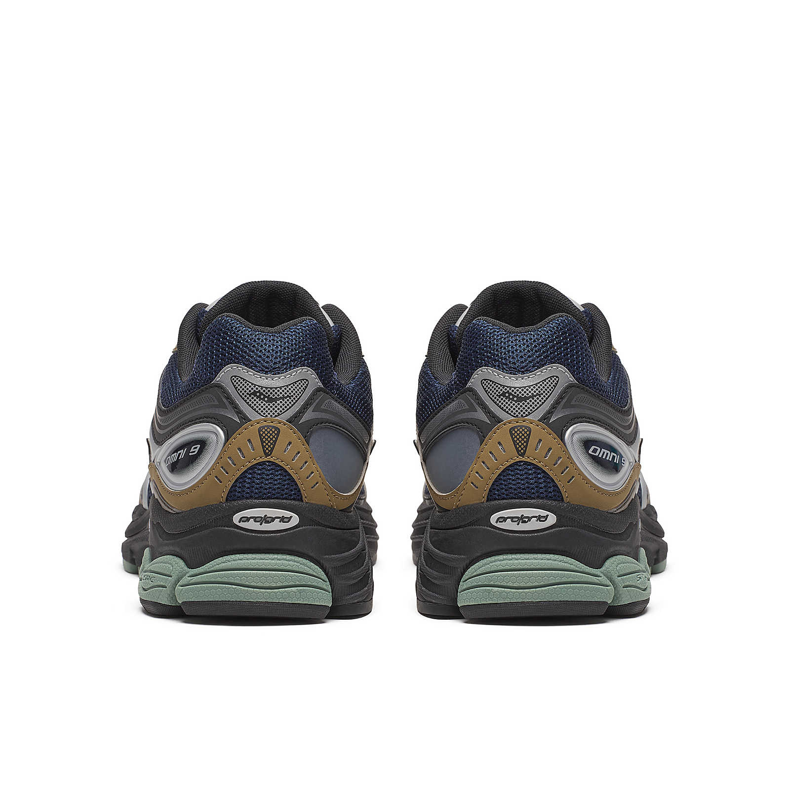 SAUCONY SAUCONY progrid omni 9 - brown/navy