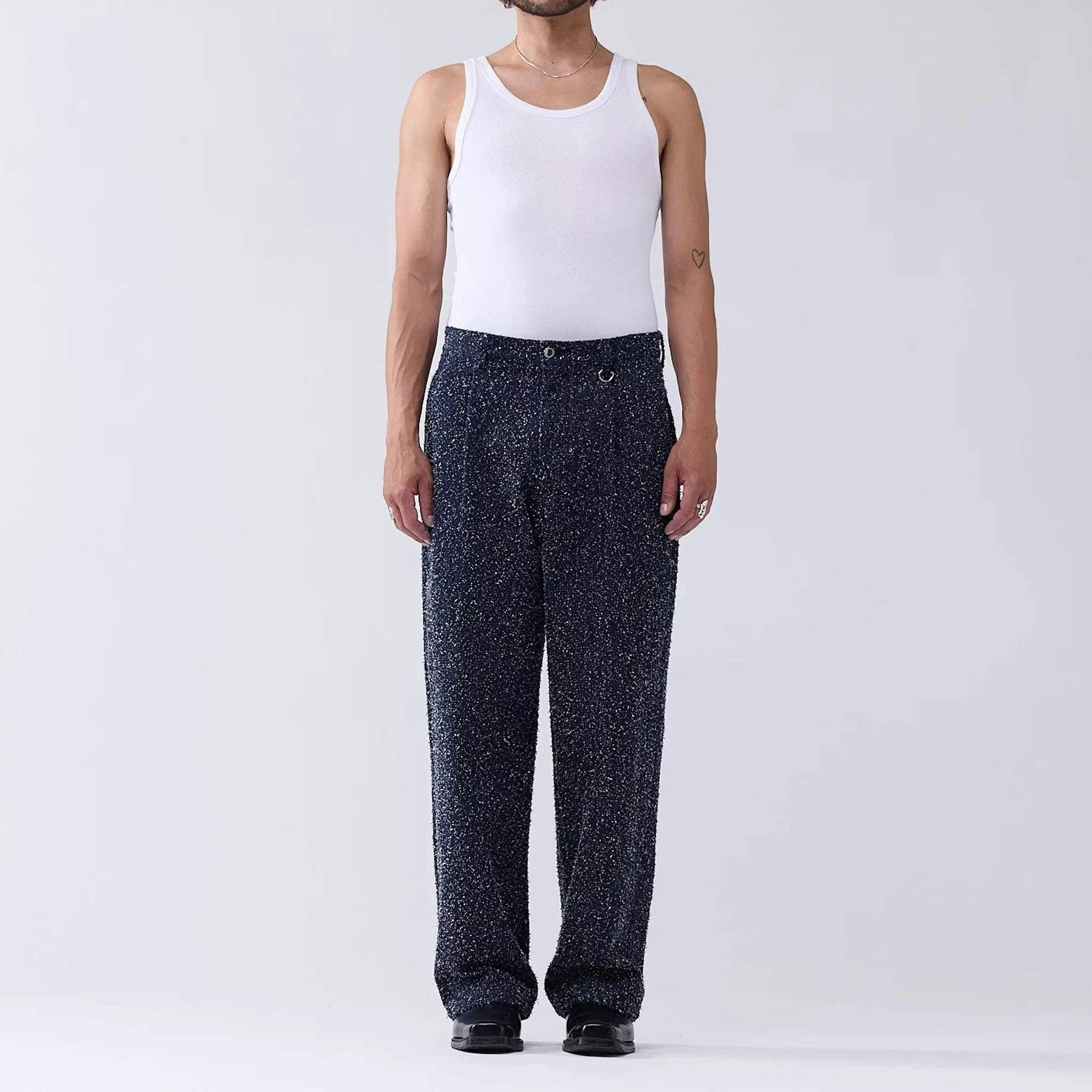New Amsterdam NEW AMSTERDAM spray reworked trousers