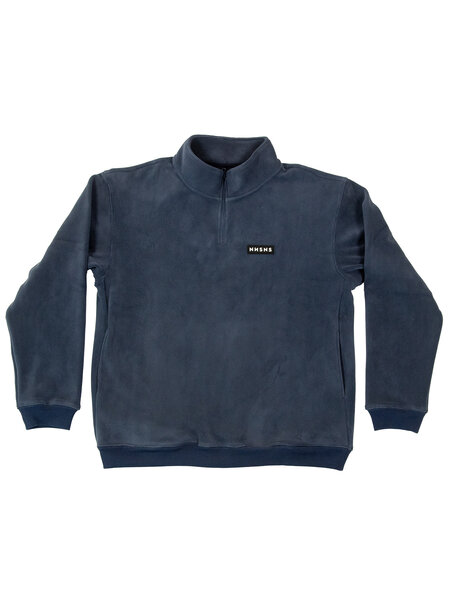 NNSNS demon 1/4 zip fleece navy