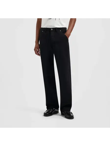 OLAF OLAF brushed twill denim pant - black