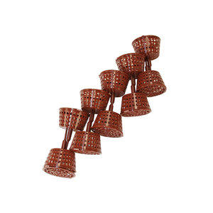 Fertilizer basket with spike and lid large 4.8 cm -  (10 pieces)